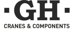 Logotipo GHSA Cranes and Components. GH participará en la feria de FABTECH Méxic