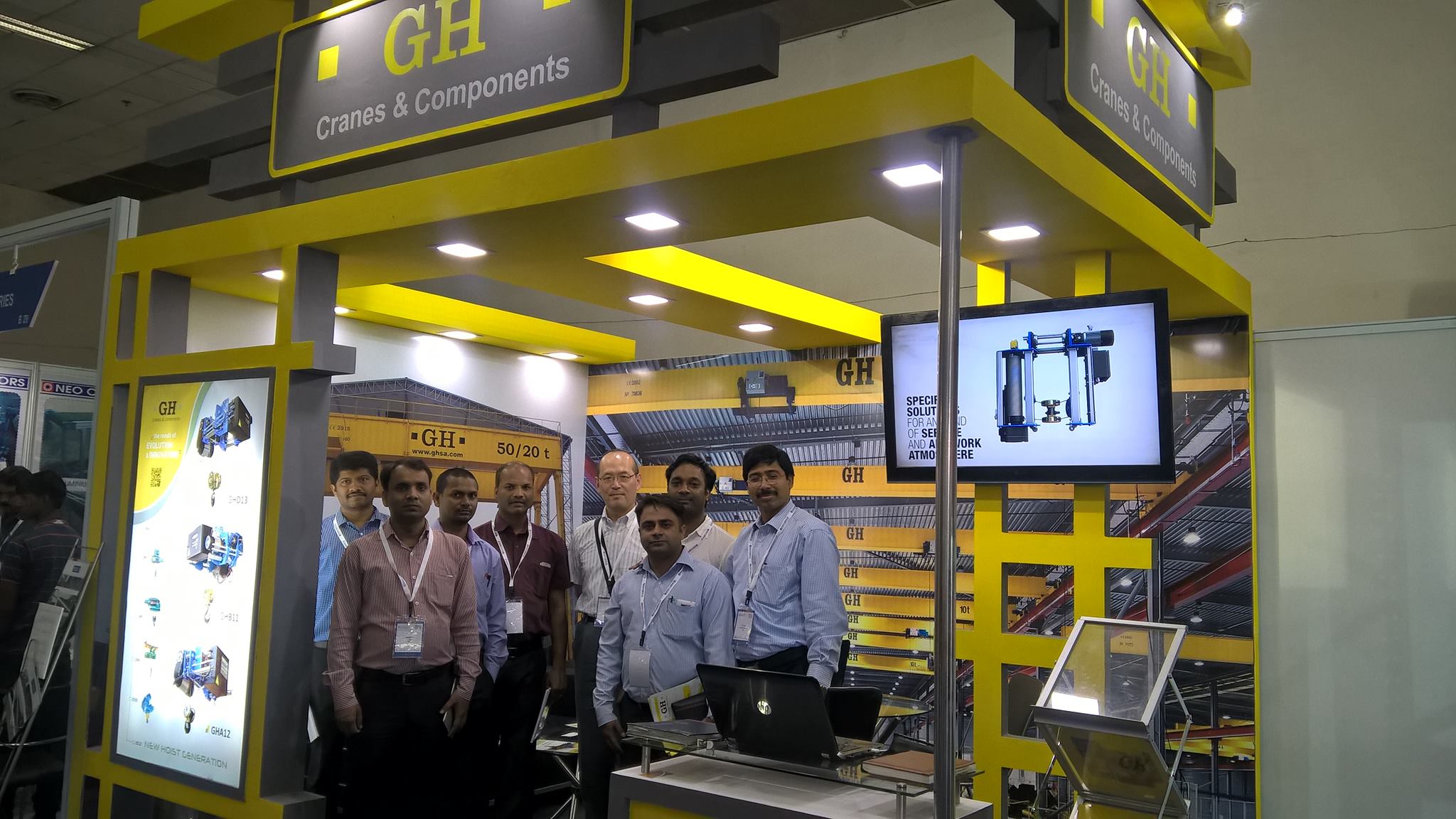 GH CRANES & COMPONENTS India está esperando por usted en The IWS 2015