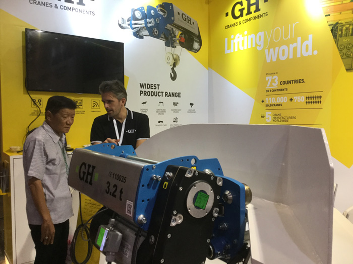 GH CRANES & COMPONENTS en la feria Manufacturing Indonesia 2017