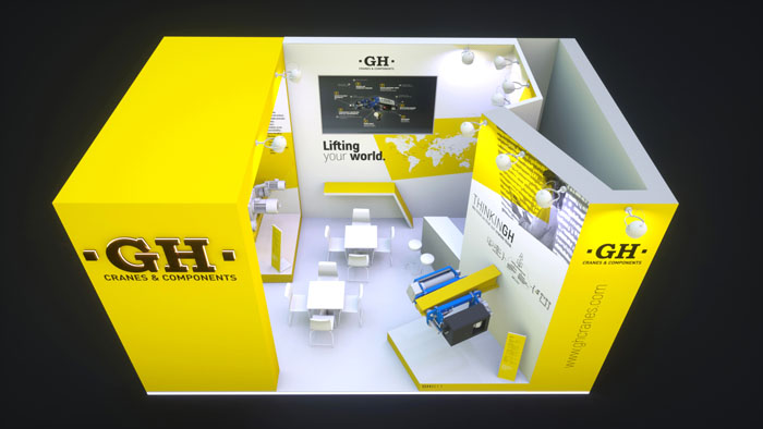 GH participará en la feria LogiMat 2019